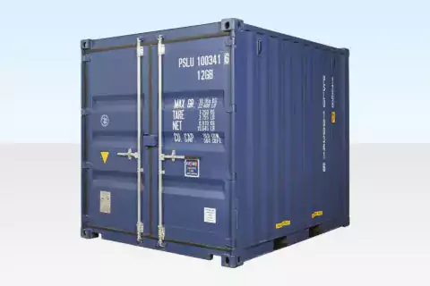 dark blue Container